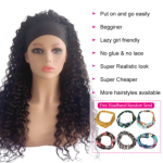 Hair Band Wig Ladies Chemical Fiber Wig