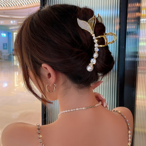 Shark Clip Korean Elegant Temperament Hair Catch Headdress