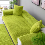 Plush Sofa Cushions Thickened To Keep Warm And Non-slip