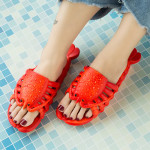 Cute Lobster Slippers For Kids Women Men Summer Beach Shoes