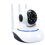 Intelligent Rotary Head Shaker Wifi Remote Wireless Network Three Antenna Camera Home Monitoring Hd Night Vision