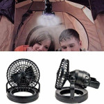 Camping Lantern, 2-in-1 Portable Camping Tent Light Fan For Outdoor Activities