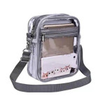 Transparent PVC Shoulder Messenger Bag Waterproof