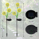 Outdoor Solar Lantern Dandelion Light 3LED