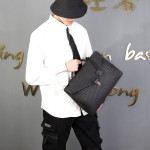 Men's Handbag Business Casual Clamshell Knitting