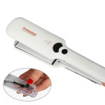 Infrared steam spray hair straightener