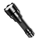 Aluminum Alloy Rechargeable Fixed Focus Emergency Outdoor Riding Long-range Shot Waterproof Led Flashlight