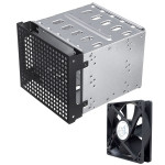 5 Inch Hard Drive Cage, Case 5.25 Inch Optical Drive Bit Conversion Hard Drive