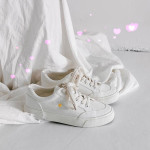 Spring Little White Shoes Women'S 2020 New Little Daisy Canvas Shoes