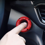 Metal Rotary Interior Modified Ignition Button Ring