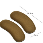 Non-woven sponge heel patch