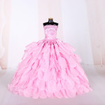 Handmade Doll Dresses Outfit Fashion Evening Party Clothes For Xmas Girl Gift