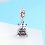 Sterling Silver Charm Spot DIY Beaded Ladies Bracelet