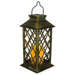 Outdoor Solar Palace Lamp Retro Courtyard Garden Landscape Decoration