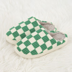 Women's Classic Chessboard Slippers