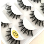 Five Pairs Of 3D False Eyelashes G800 Thick Mink False Eyelashes