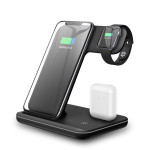 Vertical Three-in-one Wireless Mobile Phone Watch Charger