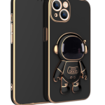 3D Astronaut Phone Case Anti-Drop Electroplating Bracket