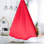 Kids Cotton Outdoor Indoor Swing Hammock For Cuddle Up To Sensory Child Therapy Soft Elastic Parcel Steady Seat