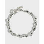 Women's Personalized Vintage Versatile Sterling Silver Bracelet