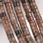 Jade Crystal Right Angle Wafer Scattered Beads