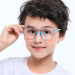 Two-color Ultra-light Blue Light With Myopia Glasses Frame