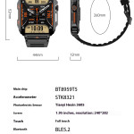 Smart Wireless Call Sport Step Counting Watch