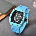 Men's Tonneau Hollow Quartz Watch