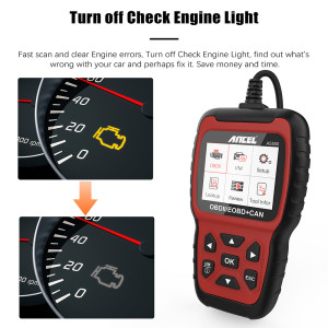 Use Professional Car Scanner Engine Diagnostic Tool Code Reader Multi-language