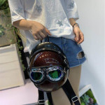 Fashionable Women's Helmet Backpack