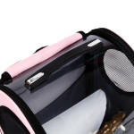 Foldable porous and breathable pet bag