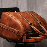 Original Retro Men's And Women's Travel Bag Handmade Leather Handbag