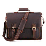 Genuine Leather Men's Business Briefcase