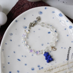 Women's Fashion Pearl And Crystal Beaded Bracelet