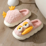 Autumn And Winter Warm Thick Soled Indoor Slippers For Home