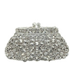 European And American Shell Type Metal Diamond Women's Evening Bag