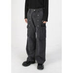 Men's Jeans Work Clothes Hip-hop Loose Vintage Trousers