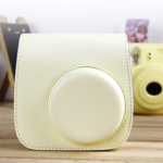 Leather camera bag protect case small pu camera shoulder bag