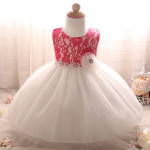 2021 new European girls retro lace dress baby dress skirts wholesale baby full moon4