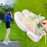 2021 New Korean Fashion Net Celebrity Platform Sneakers