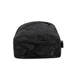 Camouflage Chest Bags Men Crossbody Bag With Headphone Hole