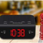 LED Multifunctional Radio Creative Desktop Digital Alarm Clock Radio