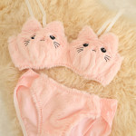 Cute Bear Pure Want To Show Big Plush Underwear Suit Comfortable Wireless