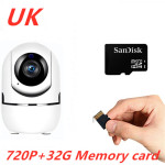 1080P Home Security Surveillance Auto Tracking Camera US Plug