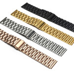 Applicable Watch Stainless Steel Metal Three-bead Strap