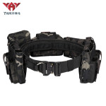 Outdoor Patrol Multi-functional Five Piece Nylon Detachable Adjustable Tactical Belt