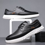 Fashion Soft Soles Lace-up Men's Shoes