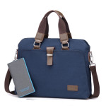 Men's Business Casual Oxford Cloth Handheld One Shoulder Canvas Briefcase