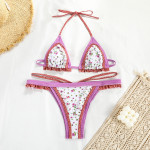 New Bandage Split Swimsuit Women's Bikini