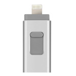 Three-in-one Small Push-pull Metal USB Flash Drive